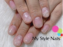 マイ スタイル ネイルズ(My Style Nails)/ラメグラデーションジェル