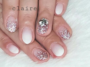 クレール(claire)/フラッシュネイル¥6500