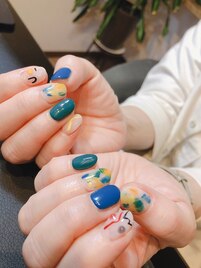 個性派ネイル！