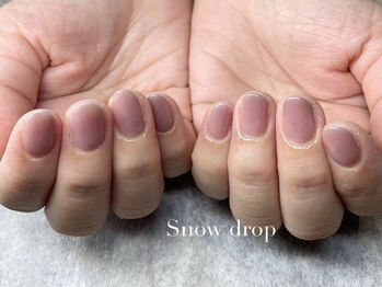 スノー ドロップ(Snow drop)/ワンカラー