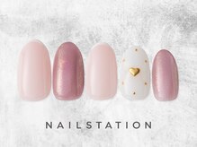 ネイルステーション ルミネ町田店(NAIL STATION)/キラキラネイル／パラジェル