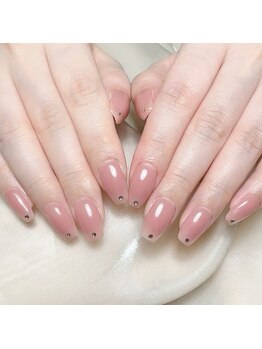 木にいる 錦糸町/ワンカラ+10粒ストーン