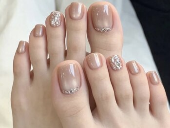 ベストネイル 大宮東口店(Best Nail)/フットネイル　親指アート2本