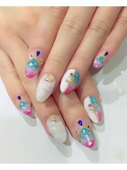 ラズネイル(RUZ'S NAIL)/【秋本】夏デザイン