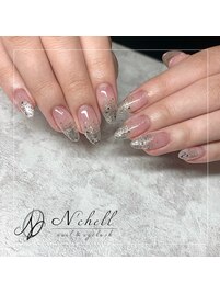 ラメグラデーション