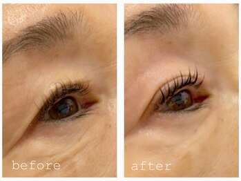 アイラッシュアンドネイル専門店 クラル 茅ヶ崎店(CURAR)/セラムラッシュリフト♪