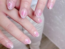 プライズアイリス アイラッシュ 池袋東口店(prize Iris eyelash)/チークフレンチネイル