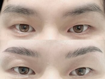 アイハビー 自由が丘(eyeHbe)の写真/初めての方、Men'sの方にもお勧め★美眉スタイリングとナチュラルラッシュリフトで垢抜け間違いなし！