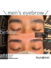 ルアン 六本木店/メンズ美眉毛スタイリング