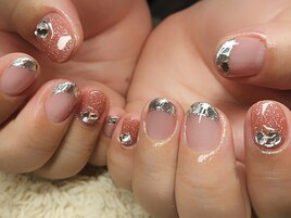 アート90コースのガラスフレンチ