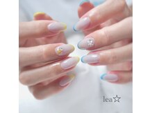 ネイルサロン レア(nail salon lea)の雰囲気（夏ネイル♪カラフルフレンチ）