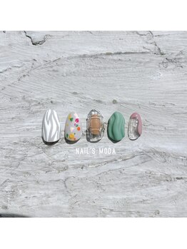 ネイルズ モダ(NAIL'S MODA)/9月の新作3/トムボーイネイル