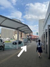 シーンスタジオ 福津店(SSIN STUDIO)/SSIN STUDIO福津店までの道案内2