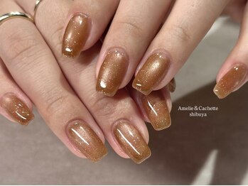 アメリアンドカシェット(Amelie&Cachette)/マグネットネイル:aoi