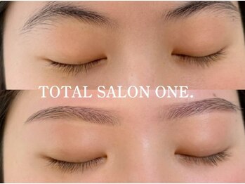 ワン(ONE.)の写真/眉毛のコンプレックスはここで卒業!朝のメイクが時短に♪トーンアップと毛穴レスで化粧ノリもバツグン★