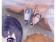 ネイル アリーズ セカンド(nail Allies 2nd)/痛ネイル 手書き 推し
