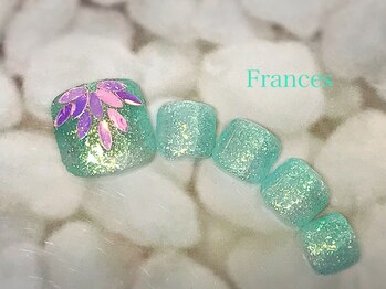 フランセス(Frances)/リーフホロとキラキララメ