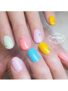 ジュジュ(Juju)/パステルワンカラーネイル