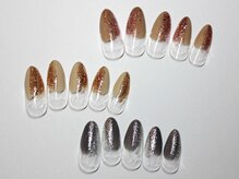 アンドネイル(AND Nail)/長出し10本＋【秋色ネイル】