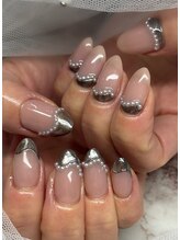 ルナネイル 長崎(LUNA nail)/ミラーアート