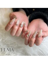 エルマネイル(ELMA nail)/長さ出し可愛いちゅるんデザイン