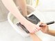 エミーネイル(Amie NAIL)の写真/フットバスで暖まりながら角質を柔らかく、スクラブ角質ケアとフットパックでしっかり保湿、憧れ素足へ♪