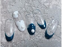 ニコネイル(NIKO NAIL)/フレンチ&フラワーアート