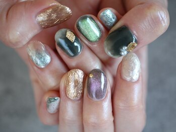 ネイル アトリエ コモード(nail atelier Comodo)/ニュアンスネイル [mystic]