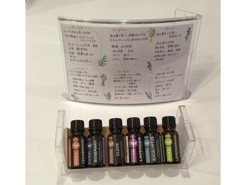 エステサロン さつき 松本並柳店/6種類　アロマ