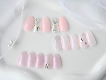 ホワイトネイル 栄店(WHITE NAIL)/定額アート/シンプルネイル