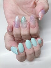 ティーエヌ 本厚木店/アシンメトリーネイル7700円税込