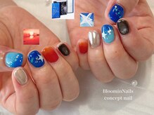 ブルーミンネイルズ(Bloomin Nails)/資料を元に概念ネイル◎