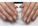 ラメグラデーションネイル