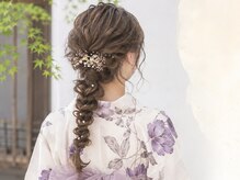 muu. beautysalon【まつげパーマ/パリジェンヌ/マツエク/LED/ヘアアレンジ/ワンホン】の雰囲気（夏祭りやライブ前にヘアアレンジも人気♪[表参道/明治神宮前]）