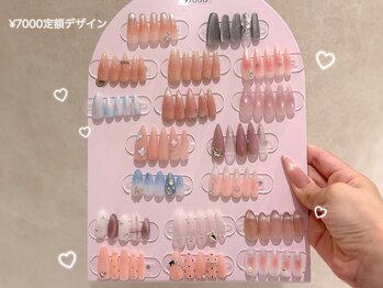ファメル(Fam-er)の写真/毎月通いやすいリーズナブルで可愛い定額デザインが豊富◎シーズンで追加されるデザインあり