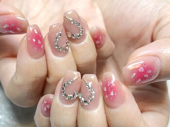 ネイルサロン プラスディーネイル(+D.Nail)の写真/【ハンドお持込みデザイン90分（アート4本）￥5980☆】高い技術力と提案力で理想の指先を叶えます♪