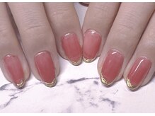 アルーシェ 平井(Alushe)/うる艶ニュアンスミラーフレンチ