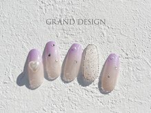 グランドデザイン 大垣店(GRAND DESIGN)/ワンホンnail★C￥9900