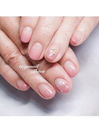 パラジェルグラデーションネイル