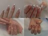 hand  ■ フレンチ(ベースカラー込)  ¥7500