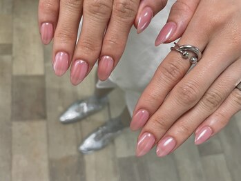 エルーシェ 立川南口店(ercher)/艶ネイル