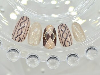 シンプルアーガイル ¥8800