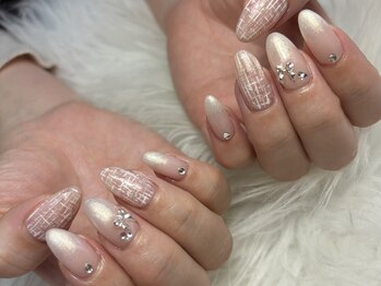 ツイードネイル