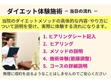 アンリーシュの雰囲気（食事管理×筋膜施術×波動温熱で無理なく減量）