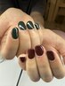 【メンズネイル】ワンカラー/ラメグラデーション ¥6,000→4,500