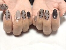 マニネイルケア 仙台店(maninail CARE)/レオパードネイル
