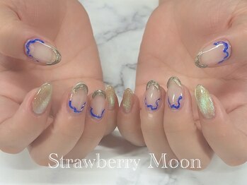 サロンストロベリームーン(Salon Strawberry Moon)の写真/安くて可愛いデザインをしたい方必見★トレンドデザイン豊富!トップネイリストが理想の指先へと施します♪