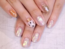 ラルネイル 大宮(Lull. nail)/＊オーロラ＊アシンメトリー＊