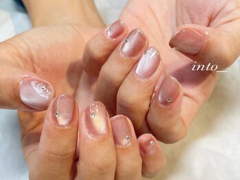 ネイルサロン イントゥ(into_)/ぷるマグ　マグネット　ピンク