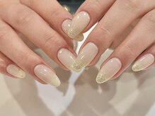 アイネイルズ 渋谷店(I nails)/【Karin.m】ホワイトゴールド